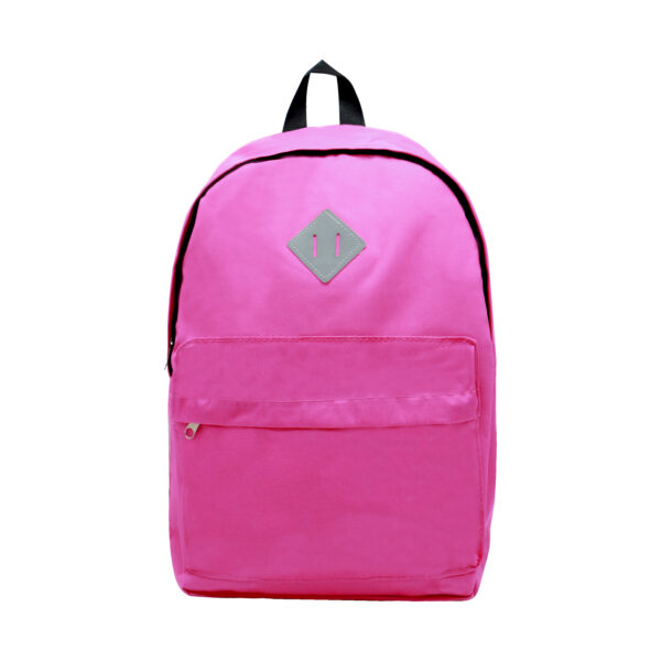 The Fab Bags Solid Color Unisex Plain Backpack - Image 10