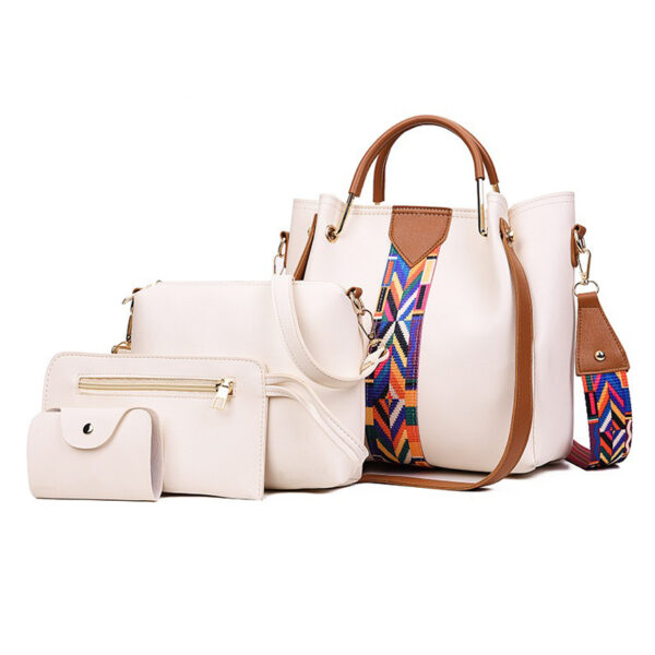 The Fab Bags 4-Pc PU Bag Set with Multiple Color Options - Image 5