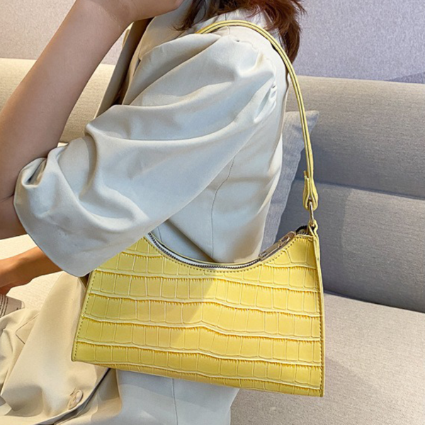 The Fab Bags Elegant and Chic Polyester PU Shoulder Bag - Image 8