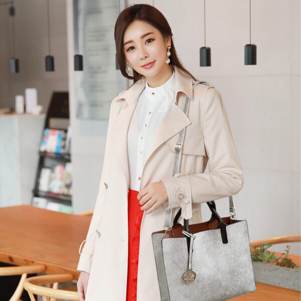 The Fab Bags 3-in-1 Elegant PU Leather Handbag Set - Image 9