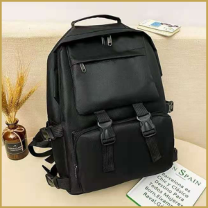 Spacious backpack for travel or as laptop bag.