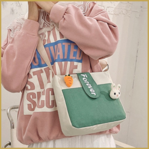 Cute bunny designed slingbag.