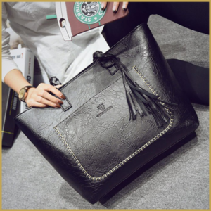 Elegant leather shoulder bag for women 50% Off.