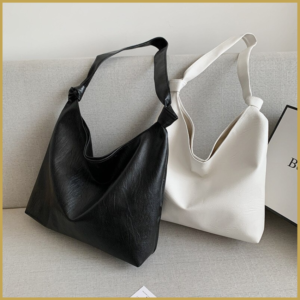 Cool leather handbag with unique design for fashionable women.