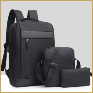 Affordable high-quality spacious laptop bag set.