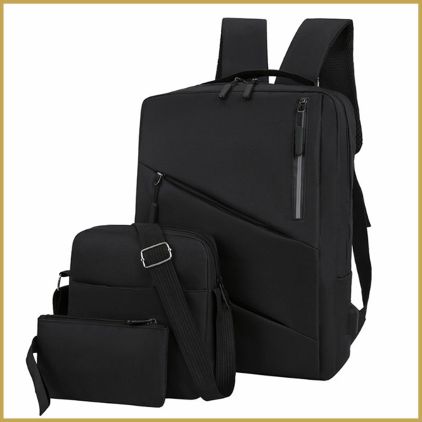 High-quality laptop bag set. 3-in-1 bags.