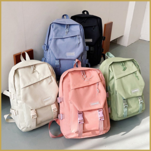 Affordable unisex bags for everyday use with pastel colors.