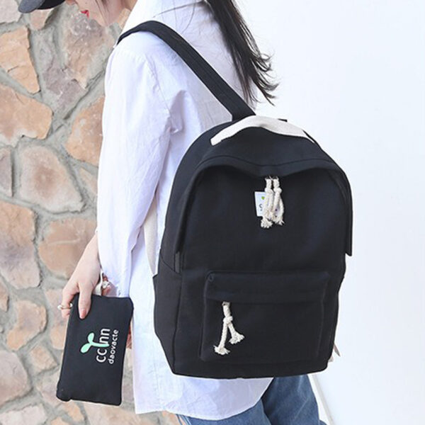 The Fab Bags Stylish School Backpack with FREE Pouch - Image 3