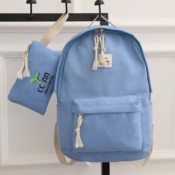 The Fab Bags Stylish School Backpack with FREE Pouch - Image 8