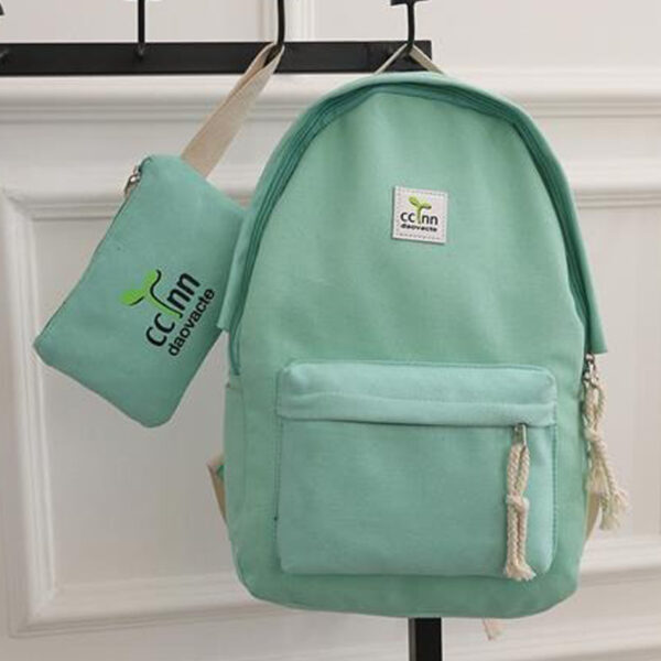 The Fab Bags Stylish School Backpack with FREE Pouch - Image 12