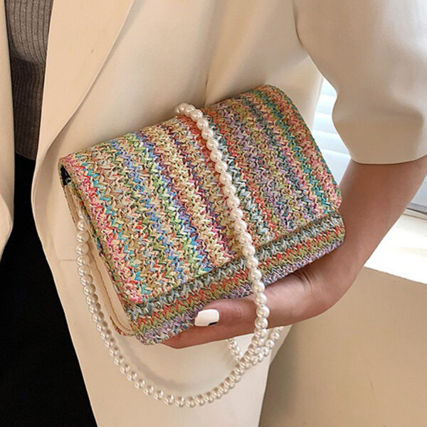 The Fab Bags Bohemian Elegance Multicolored PU Shoulder Bag - Image 9