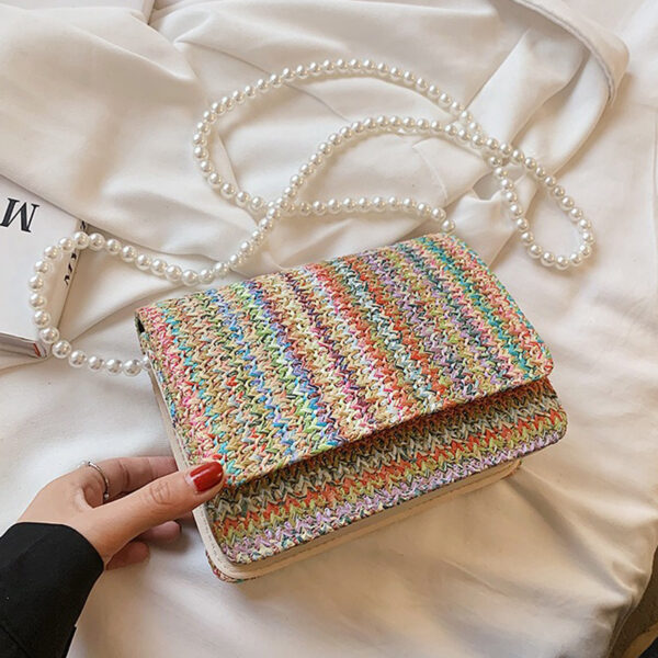 The Fab Bags Bohemian Elegance Multicolored PU Shoulder Bag - Image 10