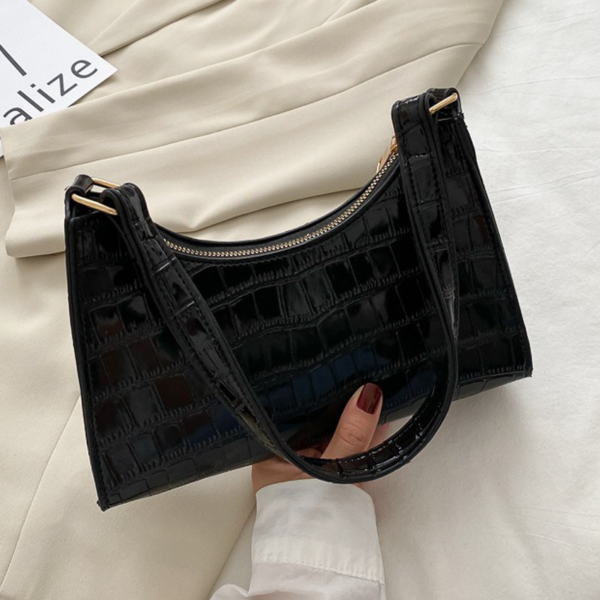 The Fab Bags Elegant and Chic Polyester PU Shoulder Bag - Image 2